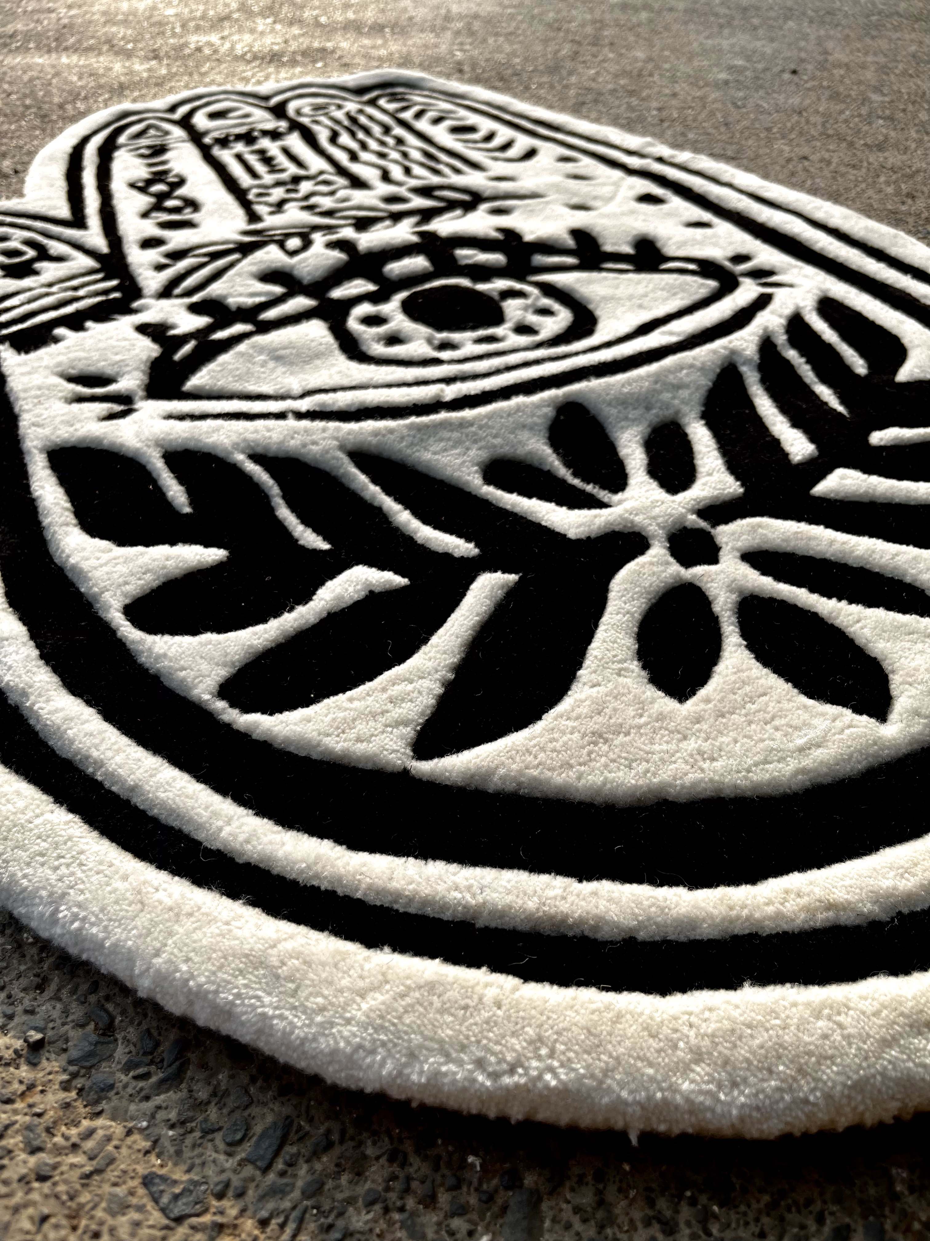 Hamsa Custom Rug