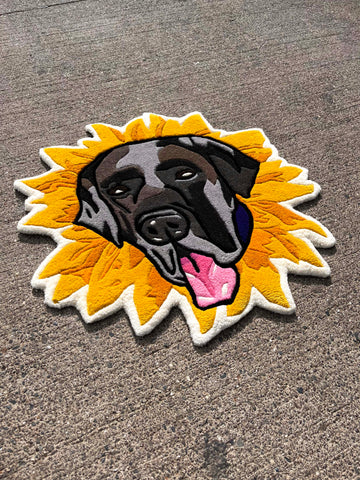 Who's a Good Boy Custom Dog Rug