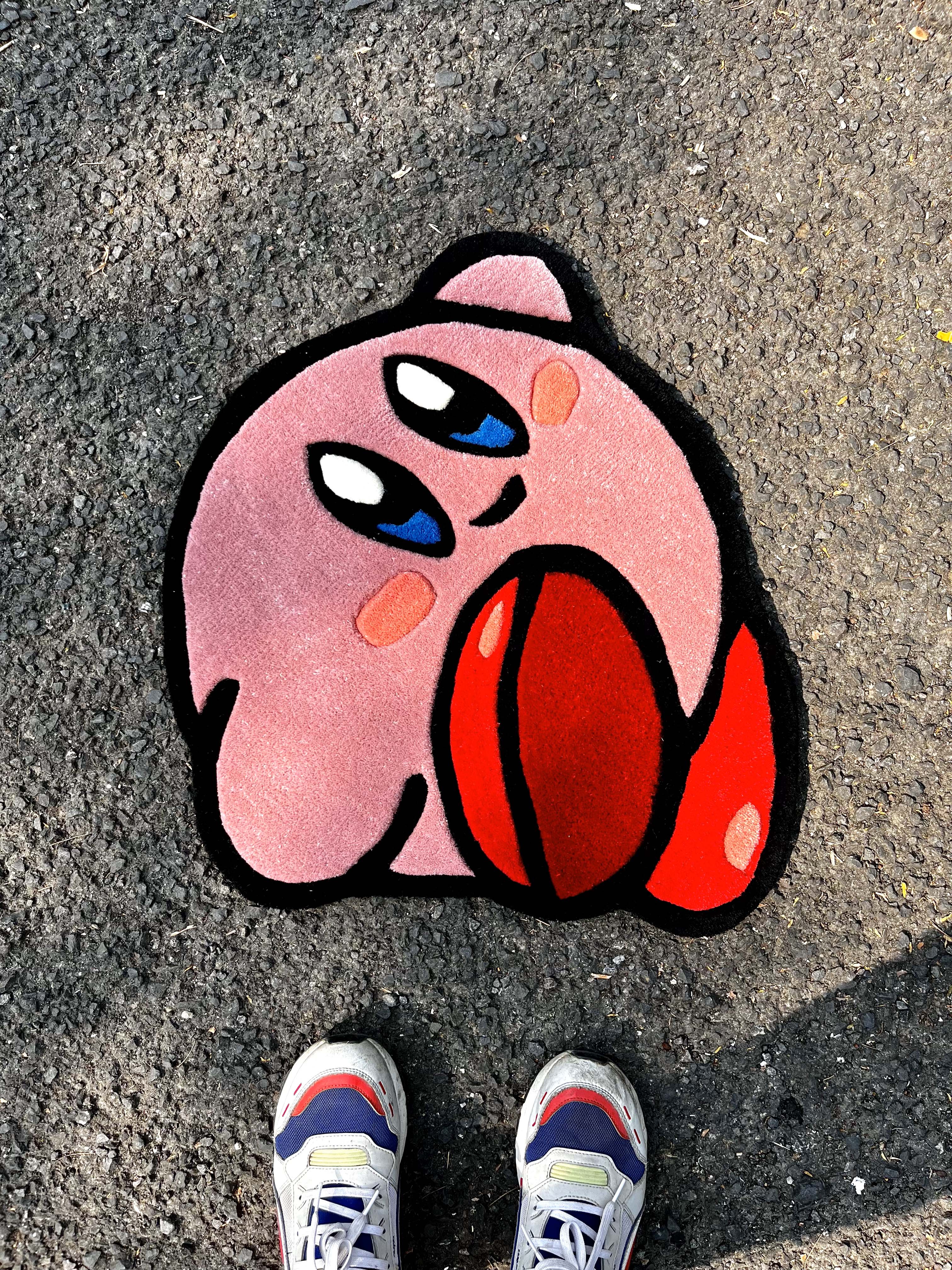 Pink Puffball Custom Rug