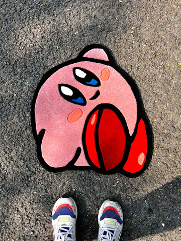 Pink Puffball Custom Rug