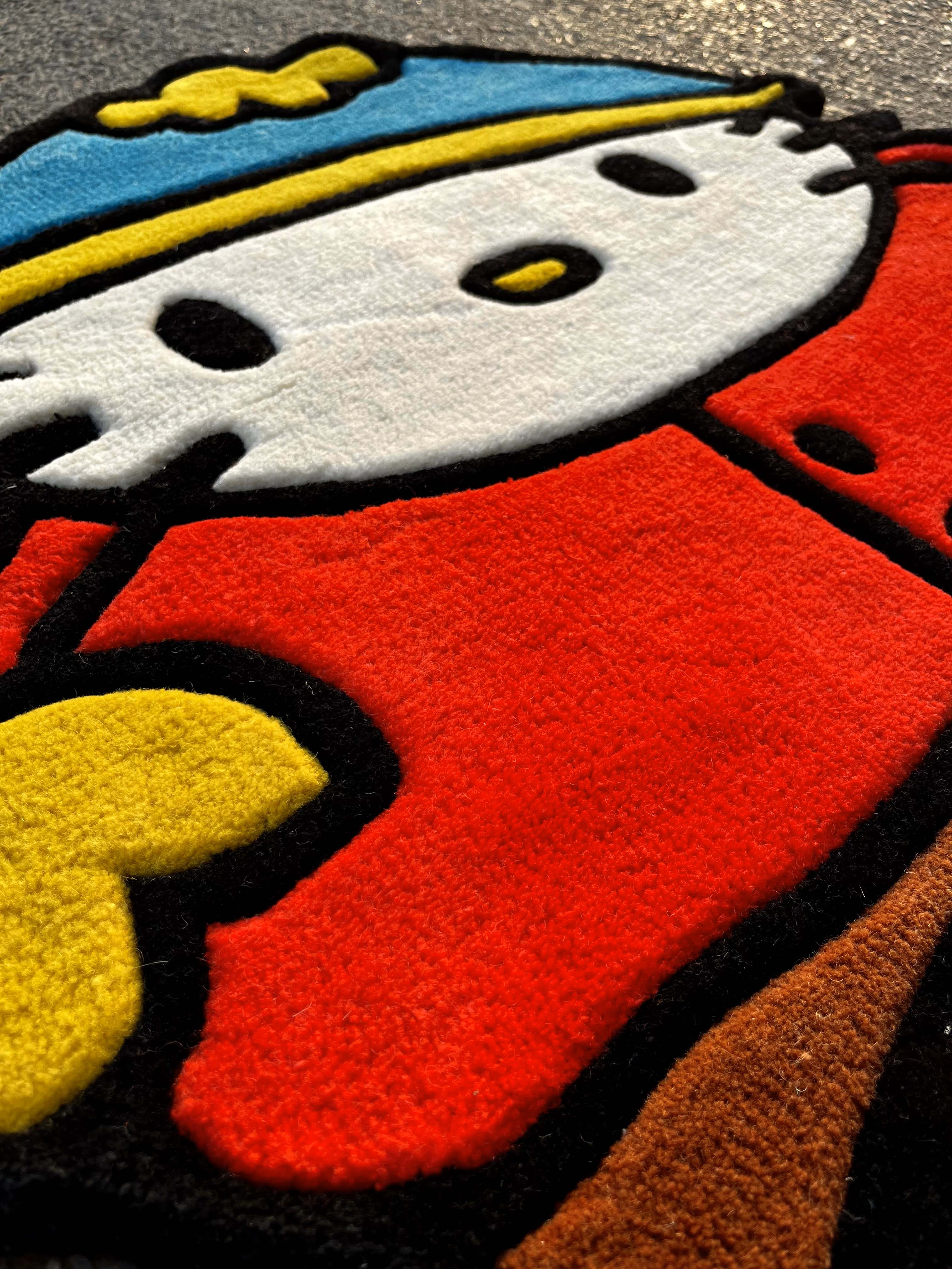 HelloKittyxEric Cartman Custom Rug by Tuftplace