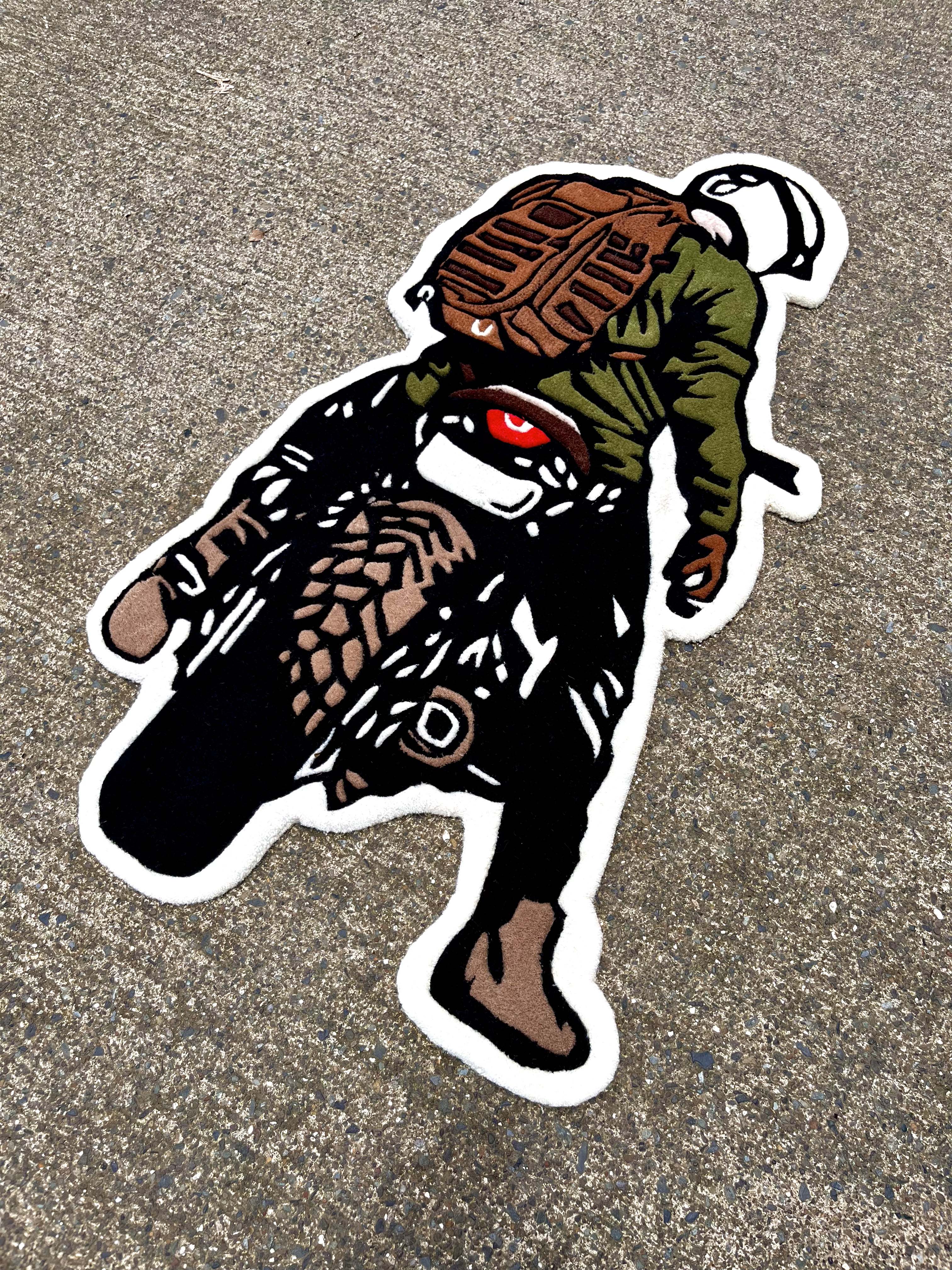 Wanderer Bike Custom Rug