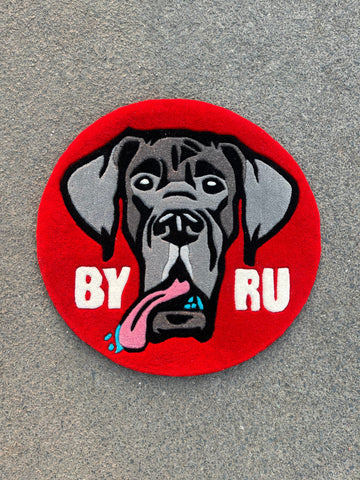 Byru Dog Custom Rug 01