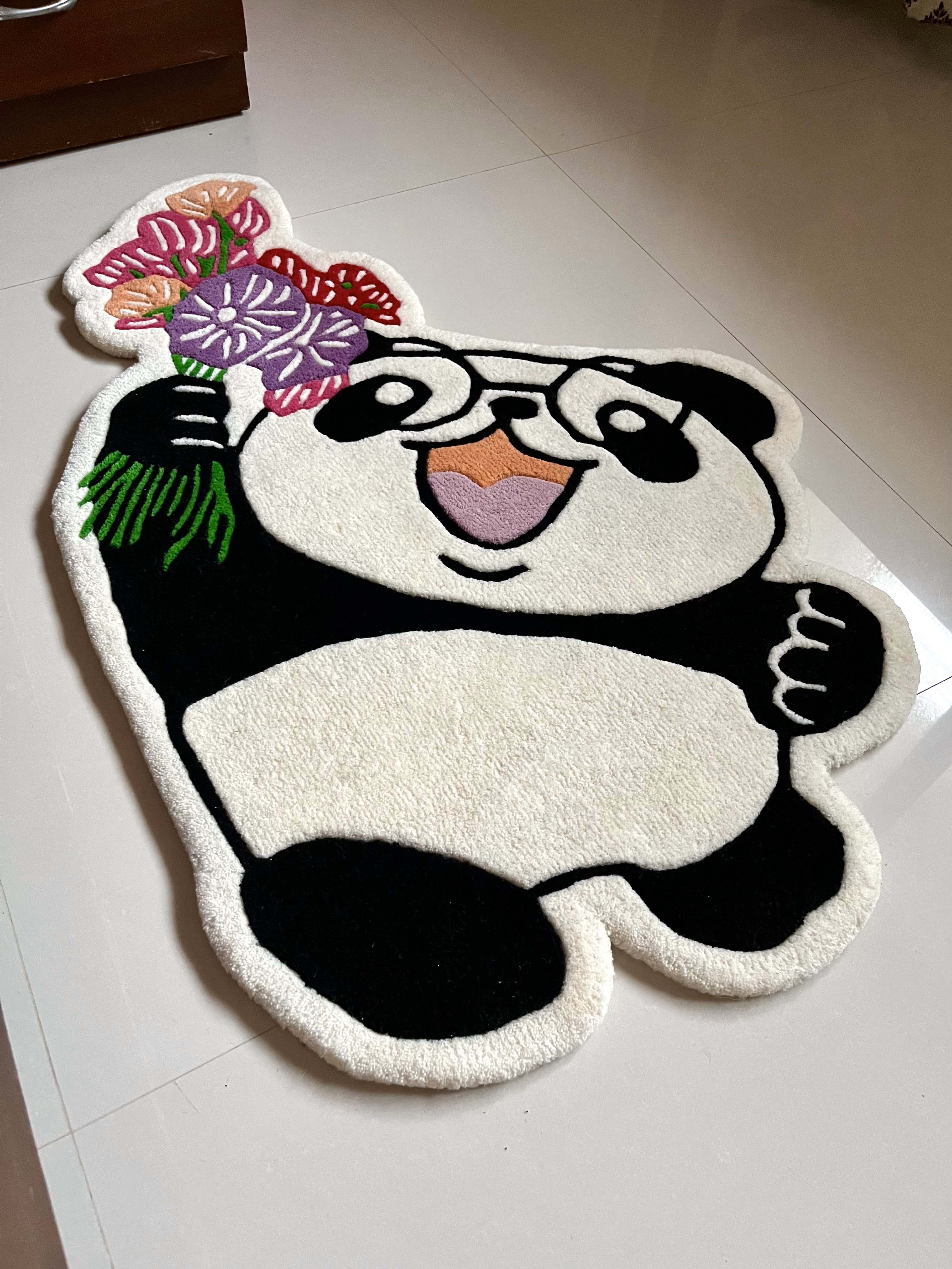 Panda Custom Rug