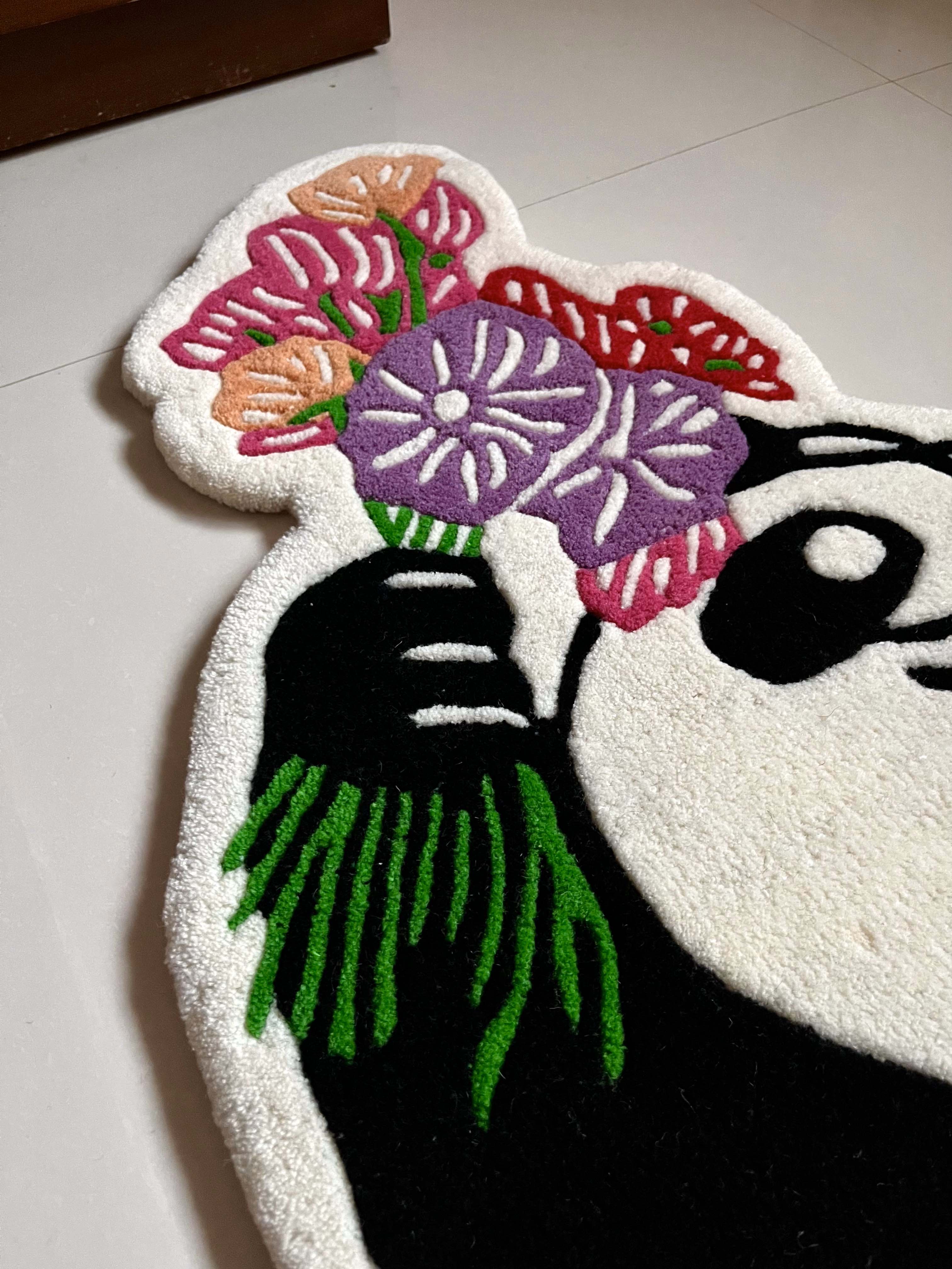 Panda Custom Rug