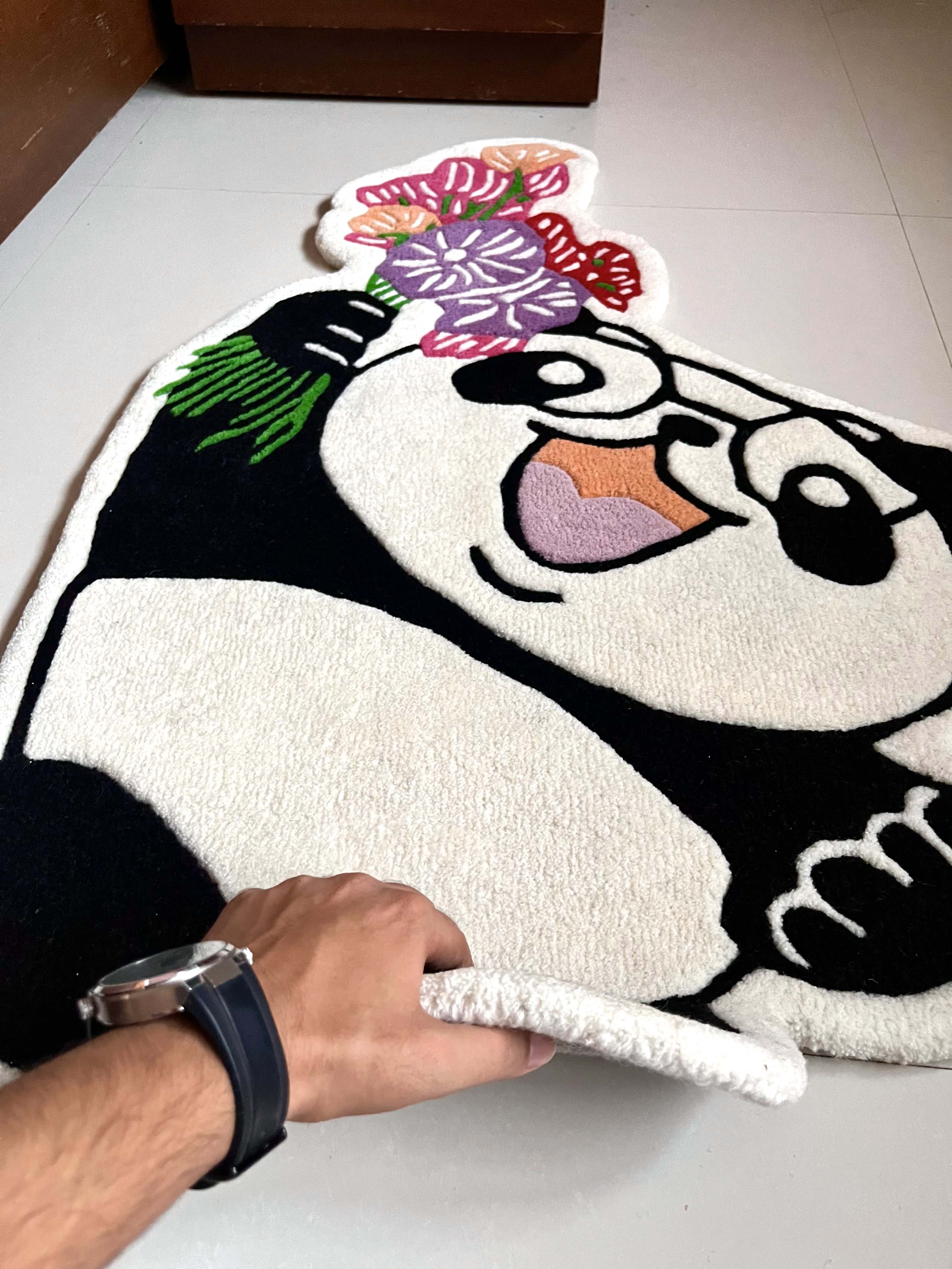 Panda Custom Rug