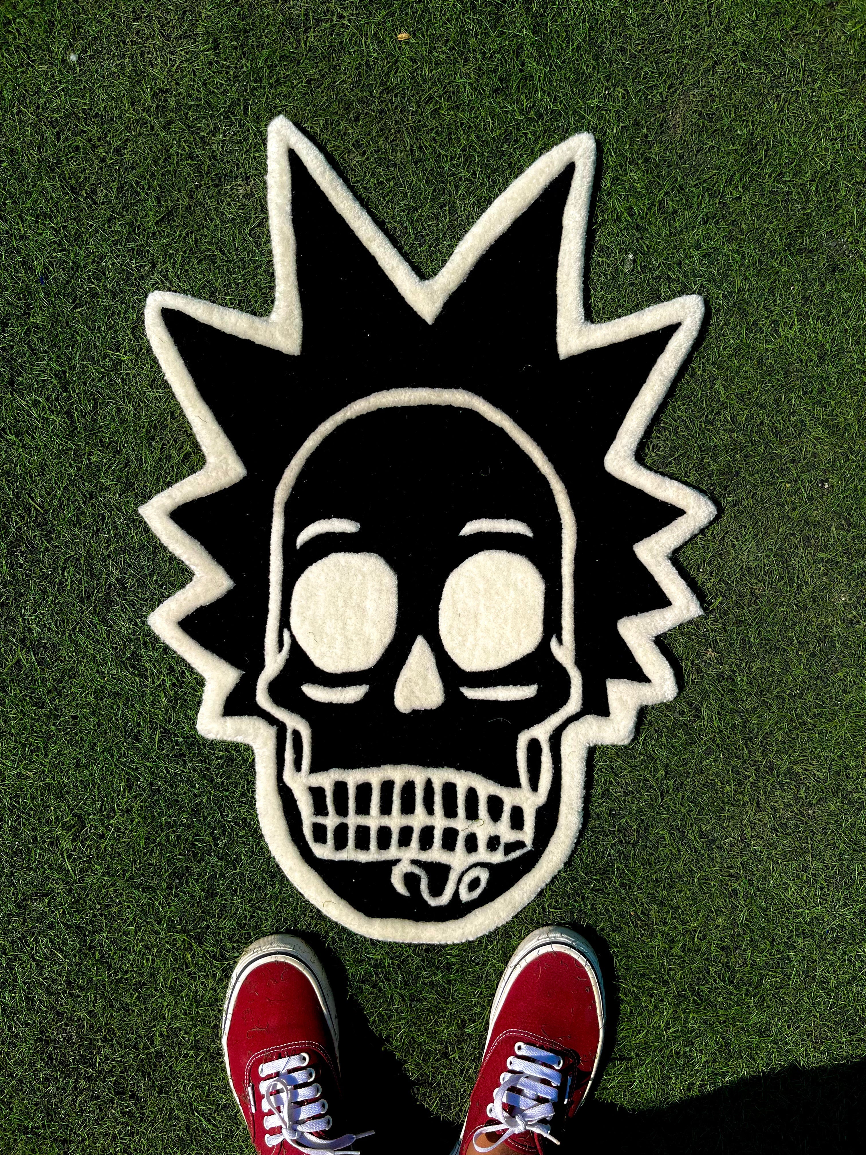 Rick Skull Custom Rug