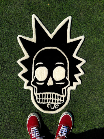 Rick Skull Custom Rug