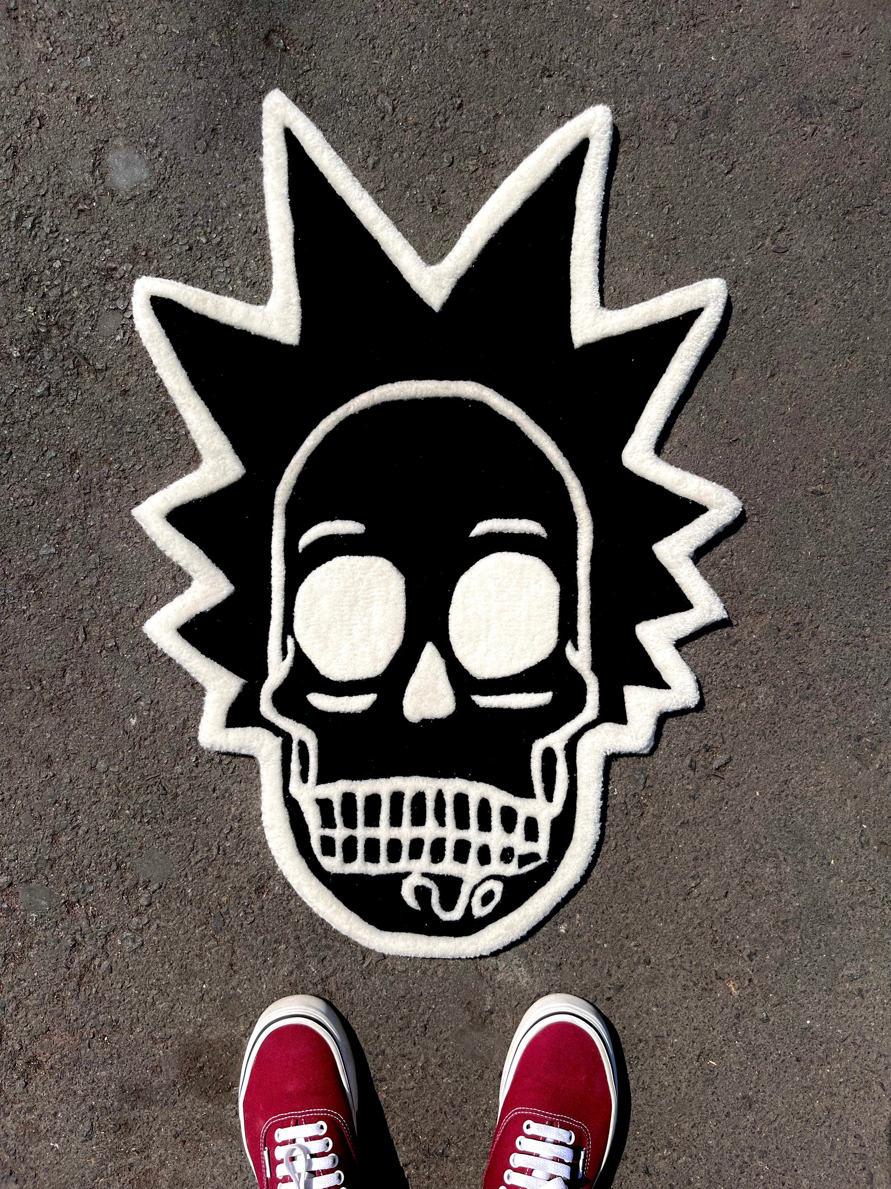 Rick Skull Custom Rug