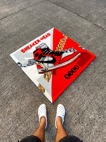 Sneakerhead Art Custom Rug