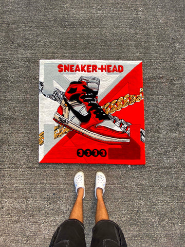 Sneakerhead Art Custom Rug