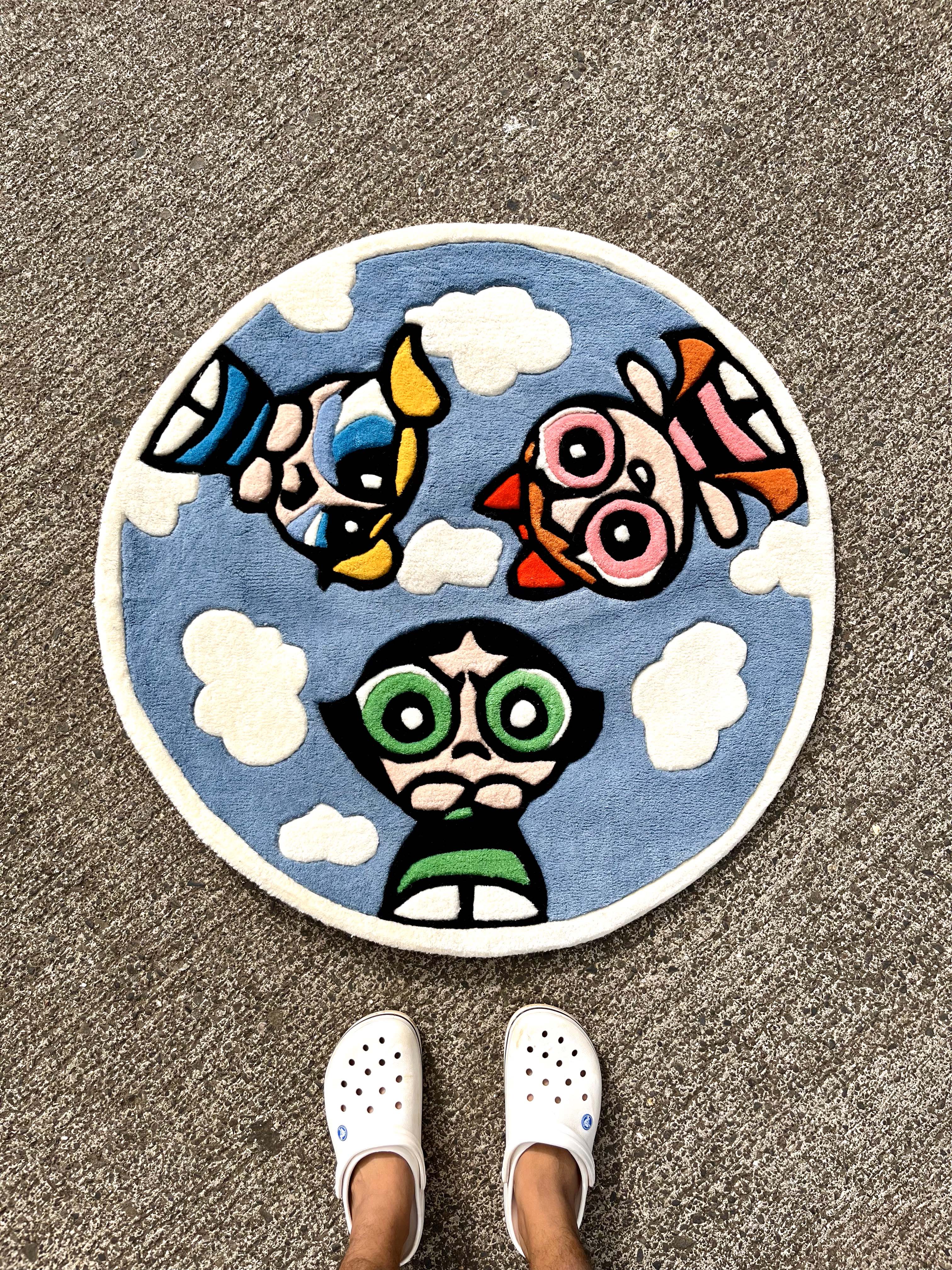 PowerPuff Custom Rug