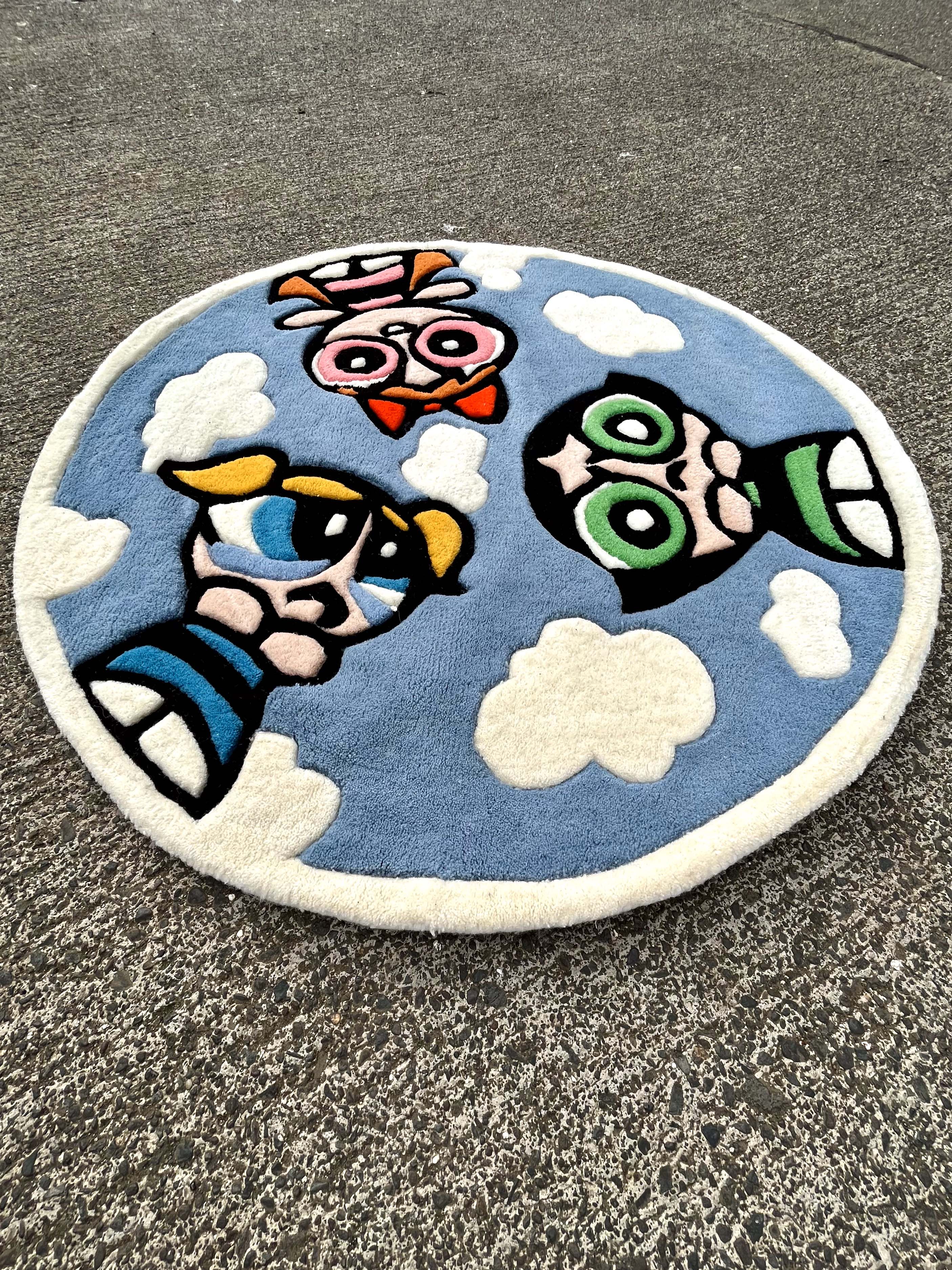 PowerPuff Custom Rug