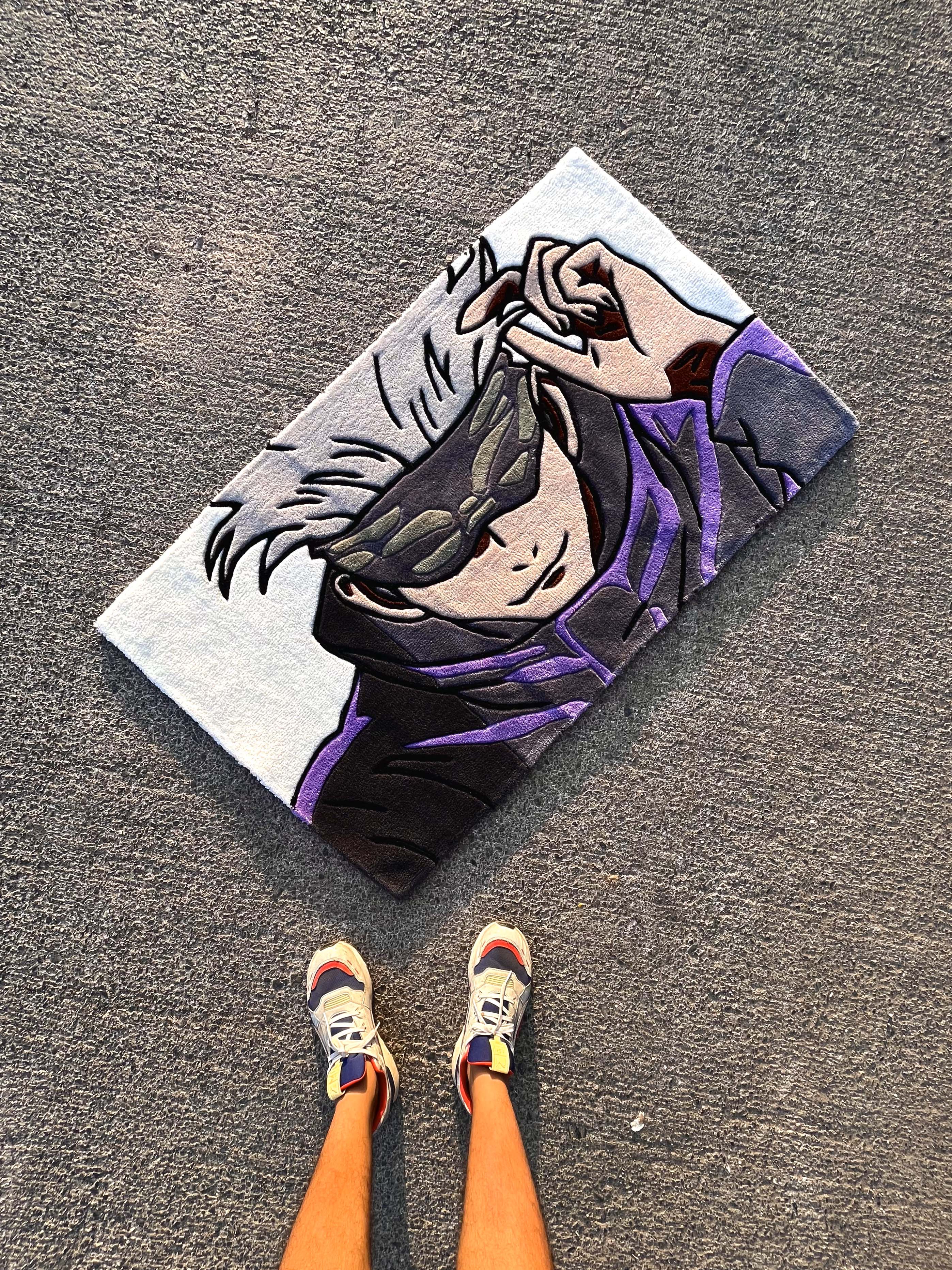 Gojo Anime Custom Rug