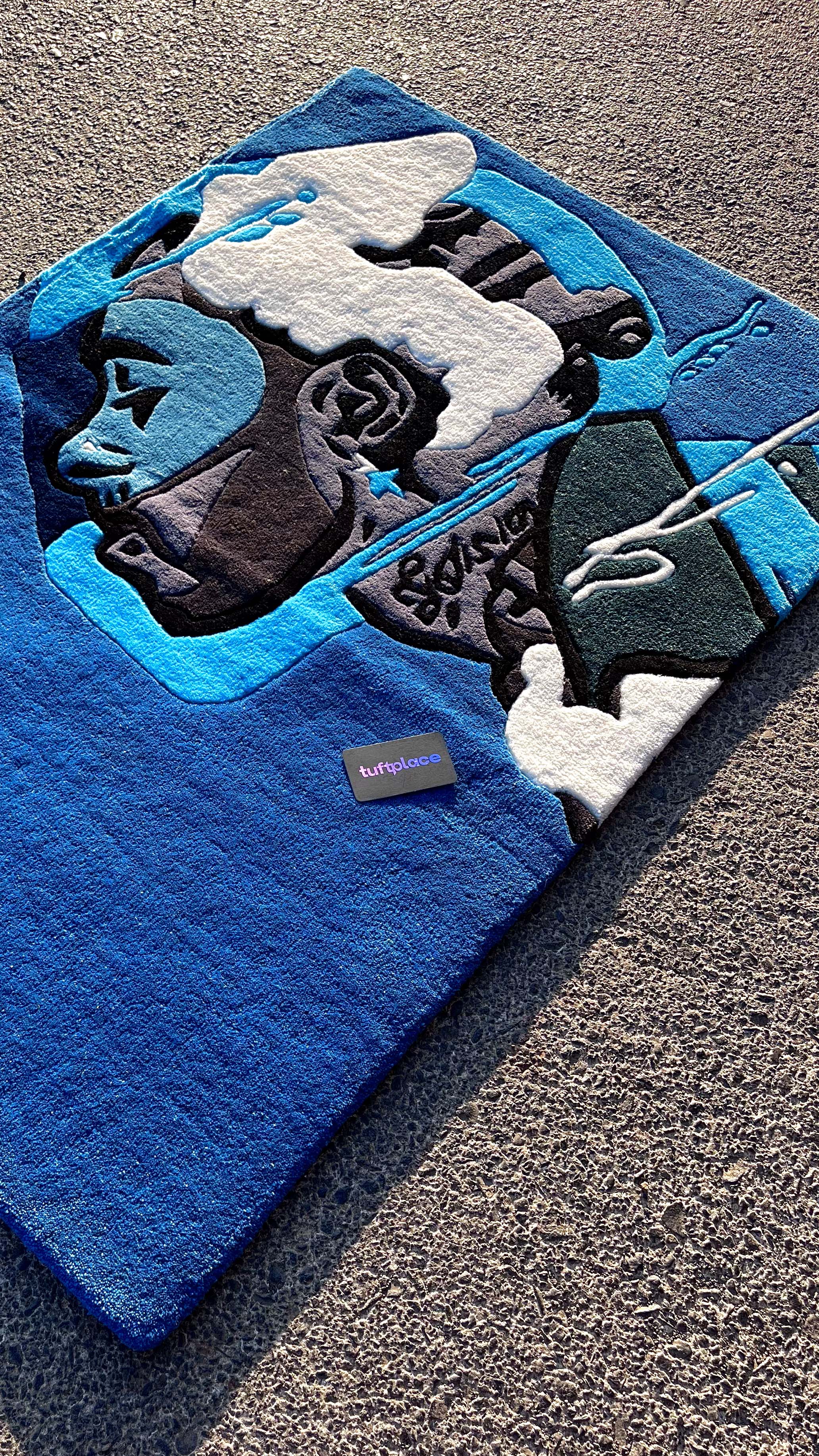 Lewis Hamilton Custom Rug