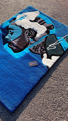 Lewis Hamilton Custom Rug