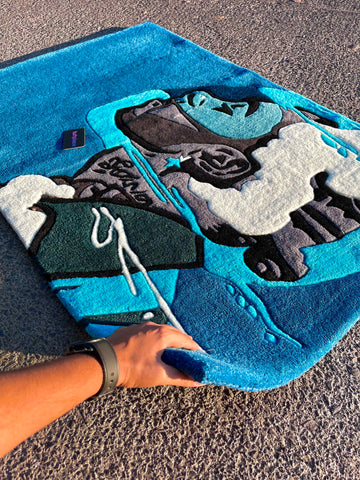 Lewis Hamilton Custom Rug