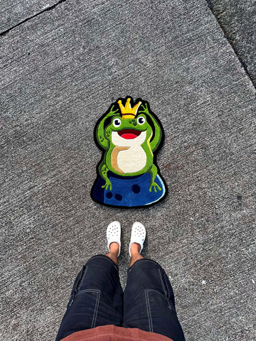 King Frog Custom Rug