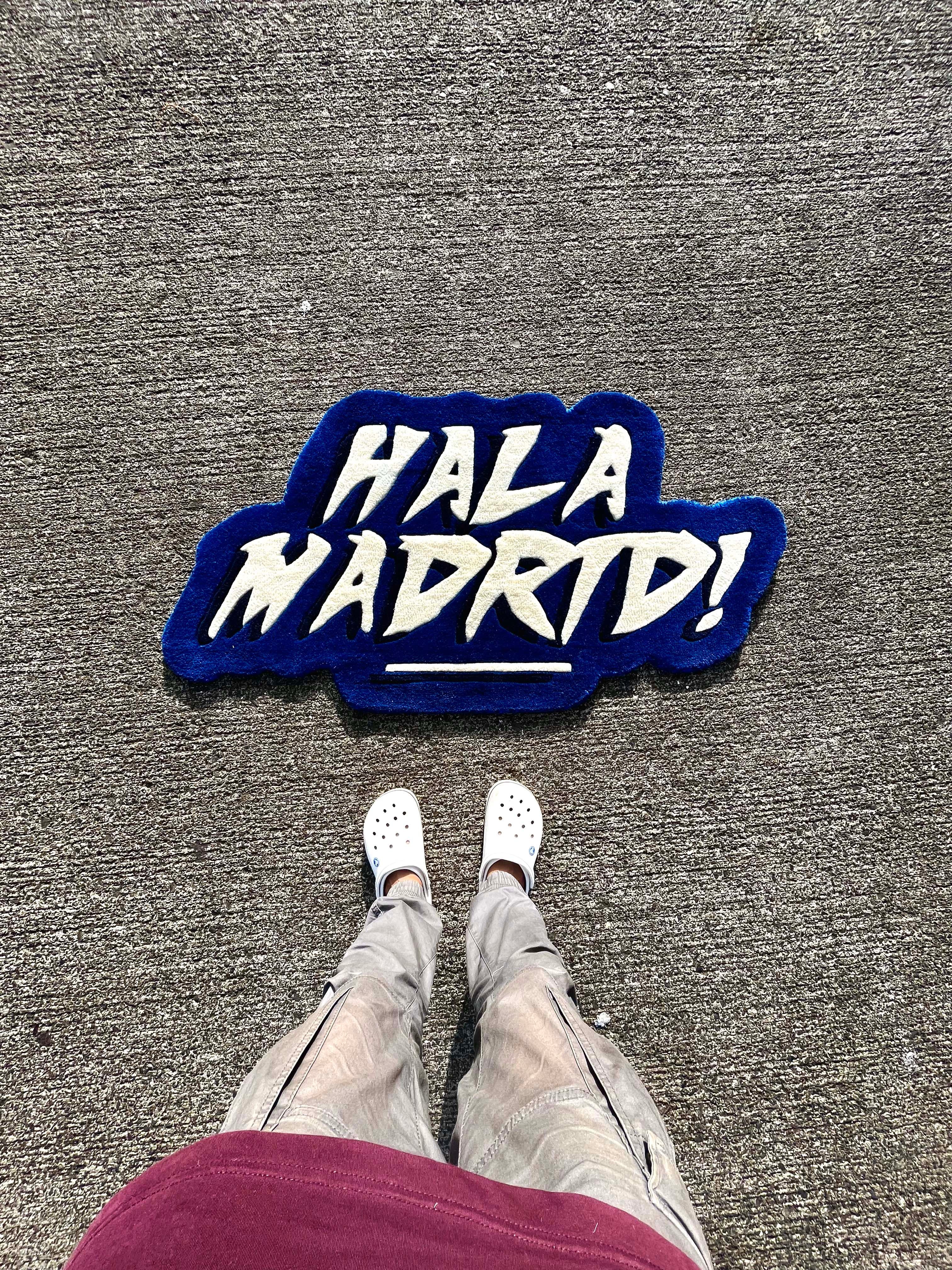 Hala Madrid Custom Rug