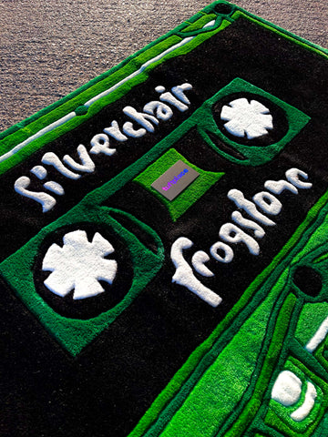 Green Cassette Custom Rug