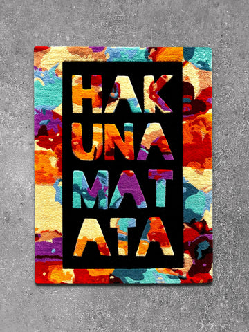 Hakuna Matata Custom Rug