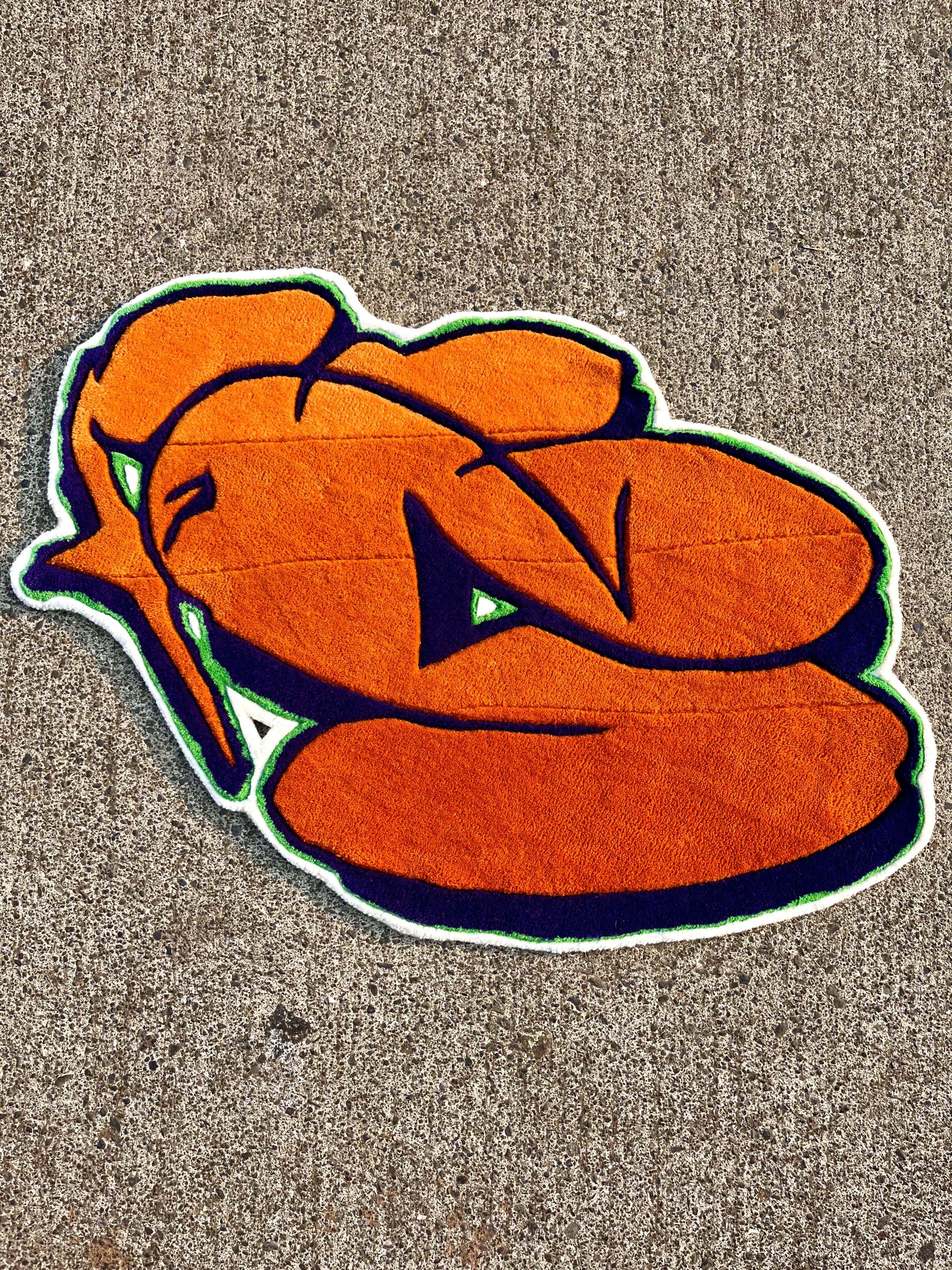 Gradient Logo Custom Rug