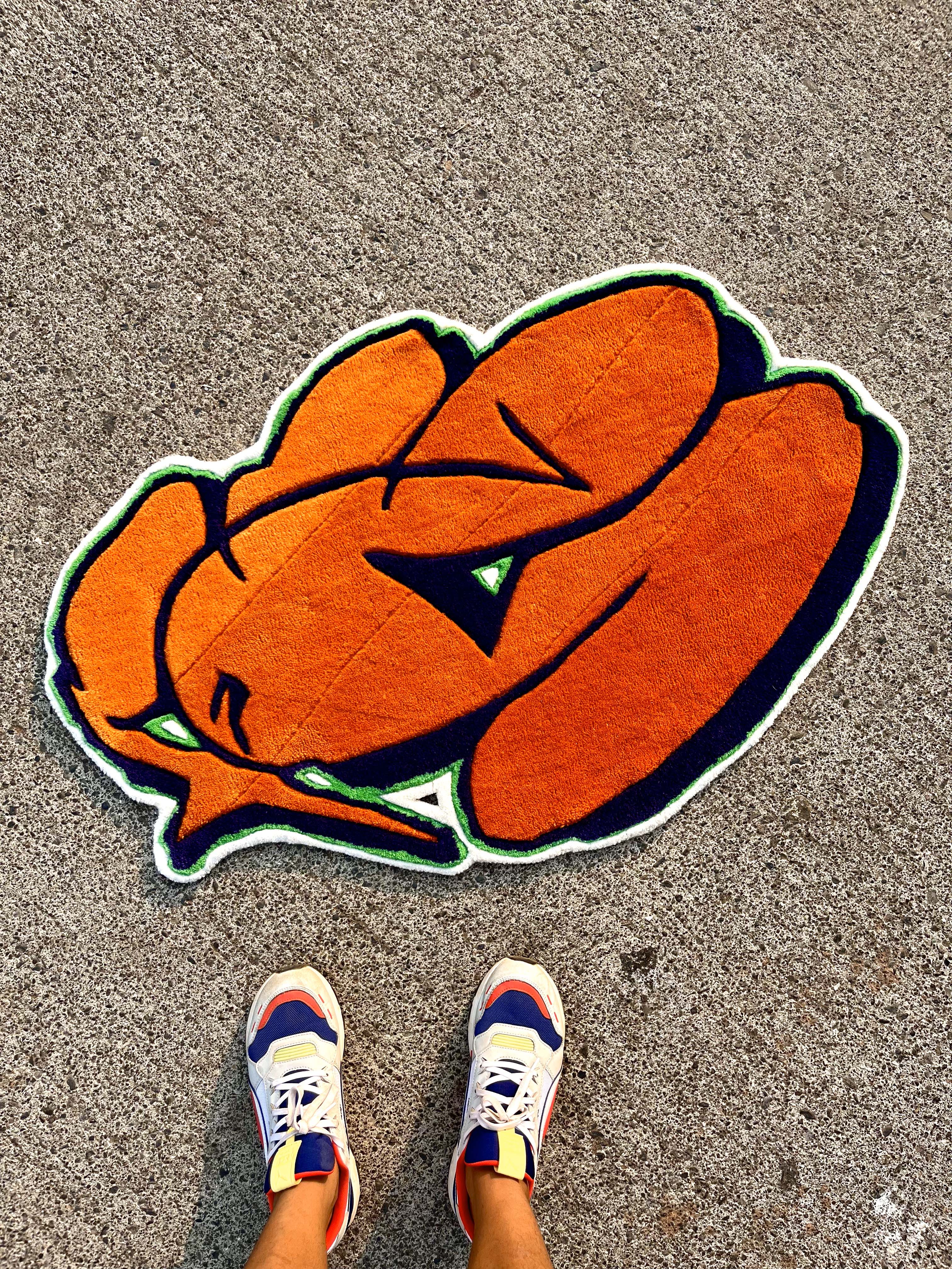 Gradient Logo Custom Rug