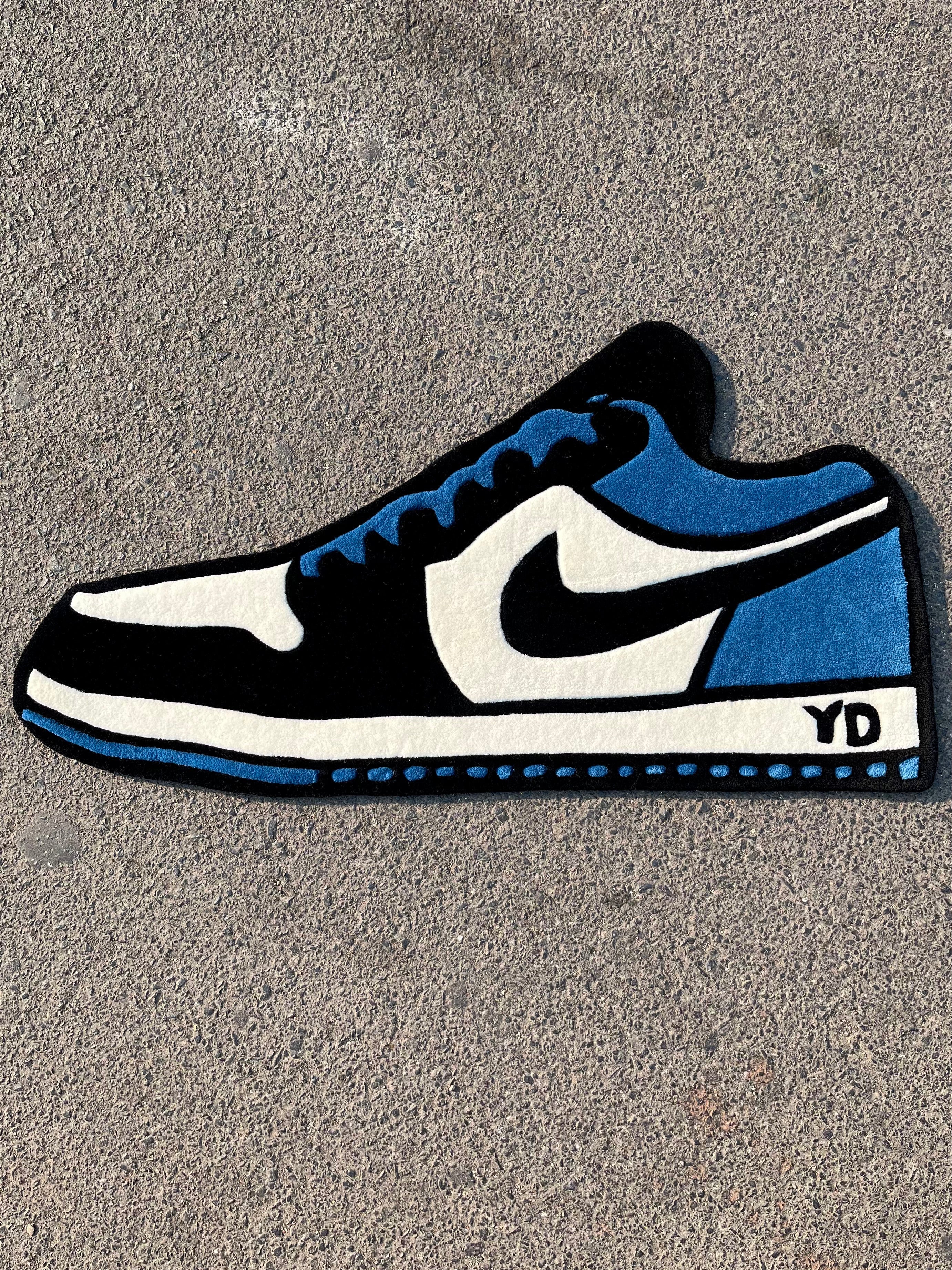 Jordan 1 Low SE Sneakers Custom Rug