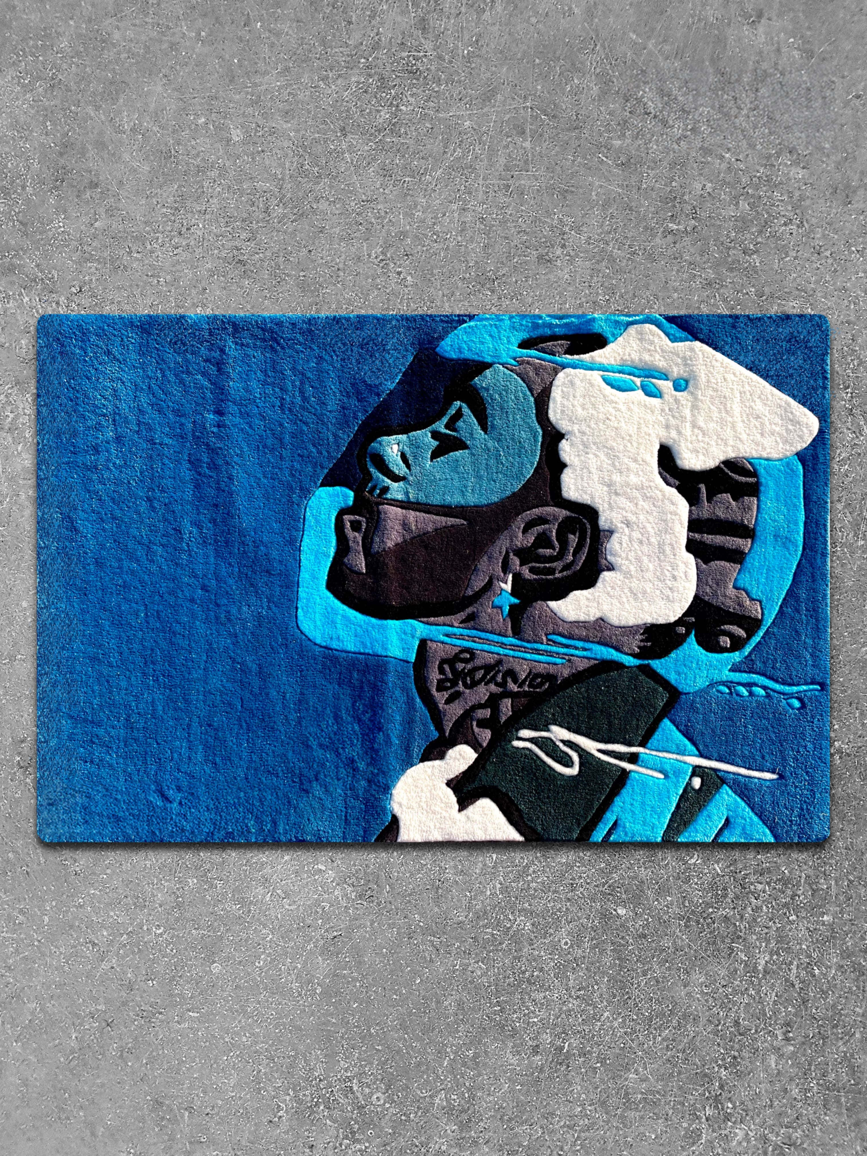 Lewis Hamilton Custom Rug