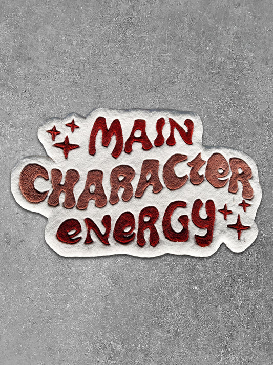 Main Character Energy Custom Rug