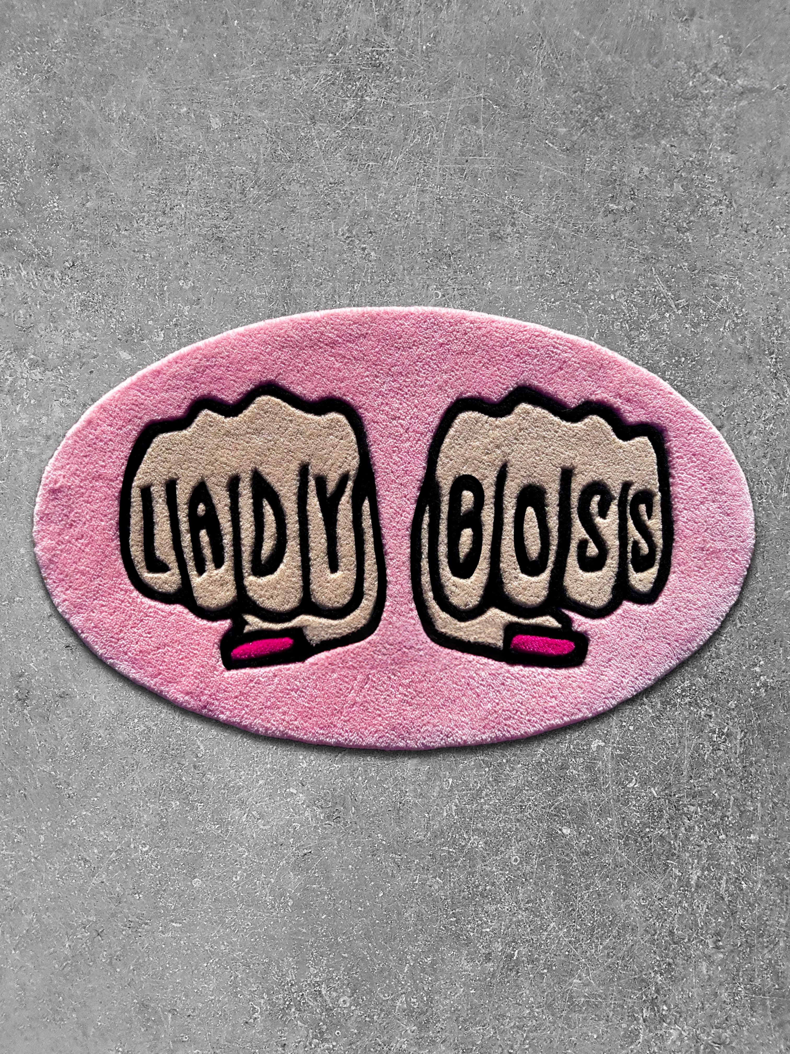 Lady Boss Custom Rug